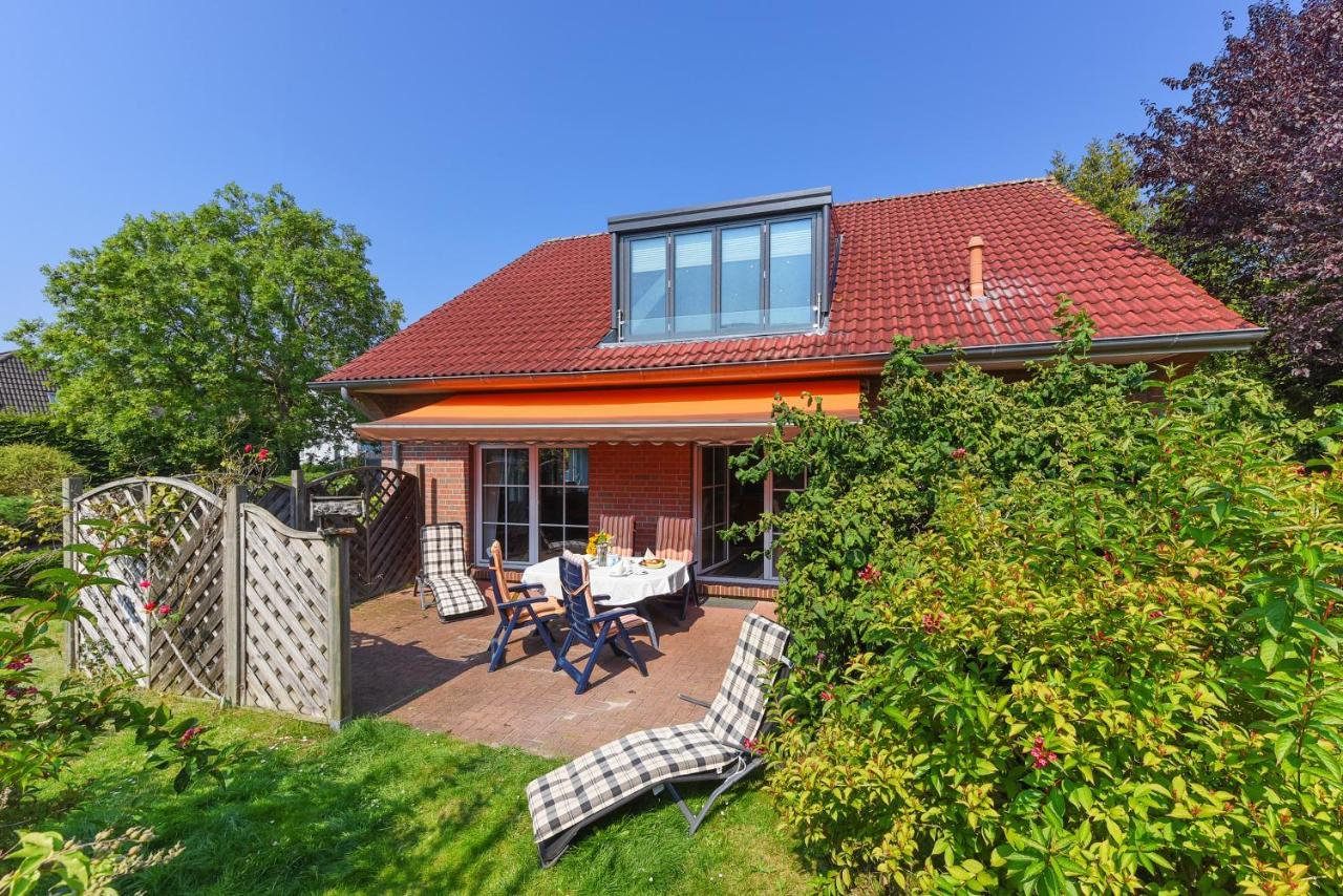 Jever-Ferienhaus Gartenblick エクステリア 写真